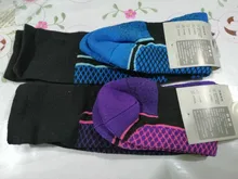 Calcetines térmicos de esquí para hombre y mujer, calcetín deportivo de algodón grueso, para snowboard, ciclismo, senderismo, calentador de piernas