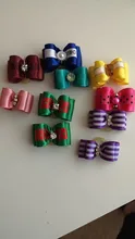 Moño para perro de Mascota, accesorios para tienda de mascotas, pajarita para perro, accesorios para el pelo para mascotas, pinza de pelo de mascota, aseo, 10 Uds.