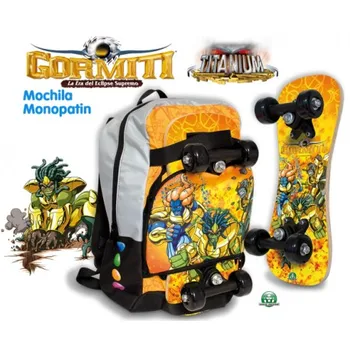 

GORMITI TITANIUM BACKPACK + SKATEBOARD