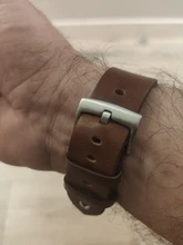 Correa de cuero para reloj, correa de cuero de cera de aceite, negro, marrón oscuro, italiano, 18mm, 20mm, 22mm, de liberación rápida, hecha a mano