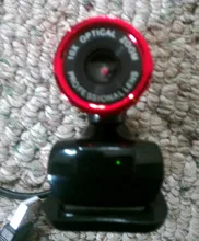 Webcam Clip Laptop-Camera Microphone-Video Desktop with Built-In for PC Usb-2.0 Sound-Absorbing