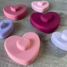 TYRY.HU-apilador de silicona para bebé, juguete de bebé educativo, sin BPA, juguetes de silicona de grado alimenticio, 2 uds.