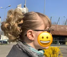 XIYUE-peine grande con Clip para extensiones de cabello rizado, piezas de cabello sintético, extensión para pelo, para mujeres