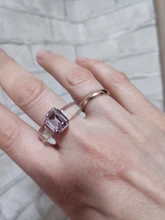 17KM-anillo acrílico de resina transparente para mujer, creativo coreano cuadrado geométrico redondo Irregular, joyería