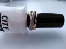 Huitan-Anillos cruzados de alta calidad para mujer, joyería de moda para boda, compromiso, fiesta, cristal brillante de circón