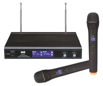 

Wireless Microphone dual VHF ULX-8