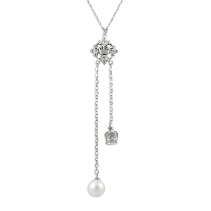 

Armagano Pearl & Zircon Crystal Crown Necklace