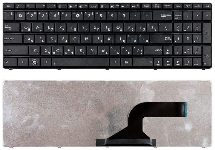 Клавиатура для ноутбука Asus P53 X52 X53 X61 X73 X75 X54 A52J MP-10A73SU-9201W X55A | Компьютеры и офис