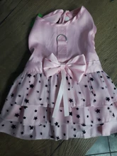 Cat Dress Shirt Summer Pet-Puppy Spring Small Dog Stars-Design Bow 2-Colours Apparel