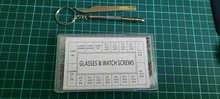 Tornillo de acero inoxidable para gafas de sol, tornillos para gafas de teléfono, destornillador de tuercas, conjunto de herramientas de reparación, 1000 Uds.
