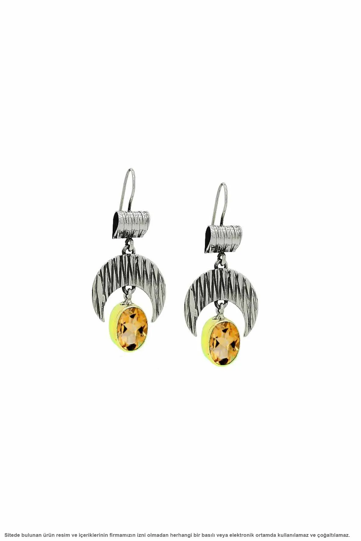 

Silver Strin Stone Handwork Lady Earrings