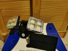 Solar-Lights Wide-Lighting IP65 Outdoor Waterproof 20w 120led with Adjustable-Head Angle