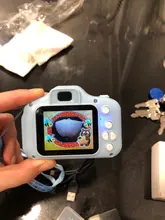 Mini cámara fotográfica digital 1080P para niños, Cámara de vídeo compacta para niños, juguete educativo, regalo de cumpleaños