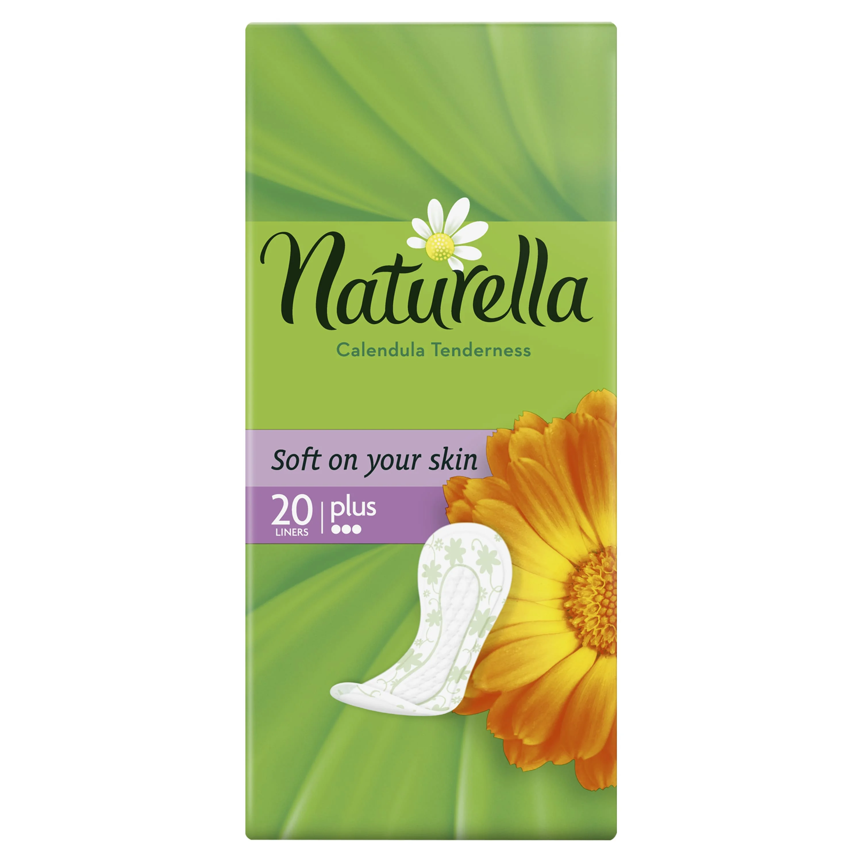 Женские ароматизированные ежедневные прокладки NATURELLA Calendula Tenderness Plus (с ароматом