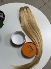 K.S WIGS-extensiones de cabello humano con Clip de PU, 20 pulgadas, sin costuras, liso, 100%, Remy, brasileño, 7 Uds., 100g de cabello Natural