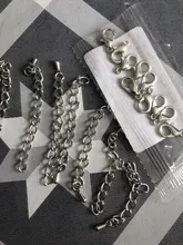 Extensión de cadena de cola de 70mm, cierres de langosta, conector para DIY, fabricación de joyas, accesorios, pulsera, collar, 10 Uds.