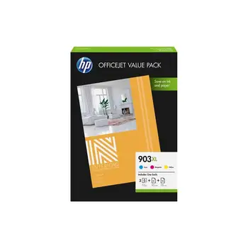 

Pack saving HP 903XL (cyan, magenta, yellow) + A4 paper 1CC20AE