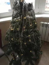 Light Lamps Garlands Remote-Control-Lights Led-String Holiday-Decor Fairy USB Christmas