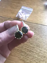 EMMAYA-pendientes tipo tuerca de circonia cúbica AAA para mujer, joyería de moda brillante, elemento de regalo, precio de fábrica, venta al por mayor