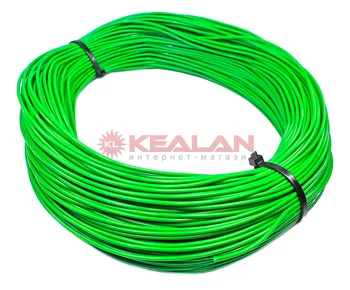 

Prettl pgva 0.75g car wire, color green, 100 m.