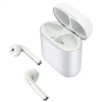 

Muvit airpods White bluetooth headset-bt4.2 + edr tws-battery headset 55mah-charging case 600mah - func. Hands