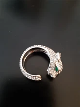 FDLK-Anillo de leopardo con incrustaciones de cristal para mujer, sortija Unisex con personalidad, regalo de joyas de fiesta