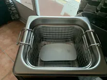 Limpiador ultrasónico mecánico, máquina de limpieza de tarros con cesta para joyería, 22 l19l15l 14L 10L 6L 3L 2L 220V, calentador de baño y temporizador