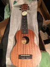Aiersi-ukelele de caoba de 21 pulgadas, Soprano, gecko, instrumento musical de regalo, mini guitarra hawaiana de 4 cuerdas