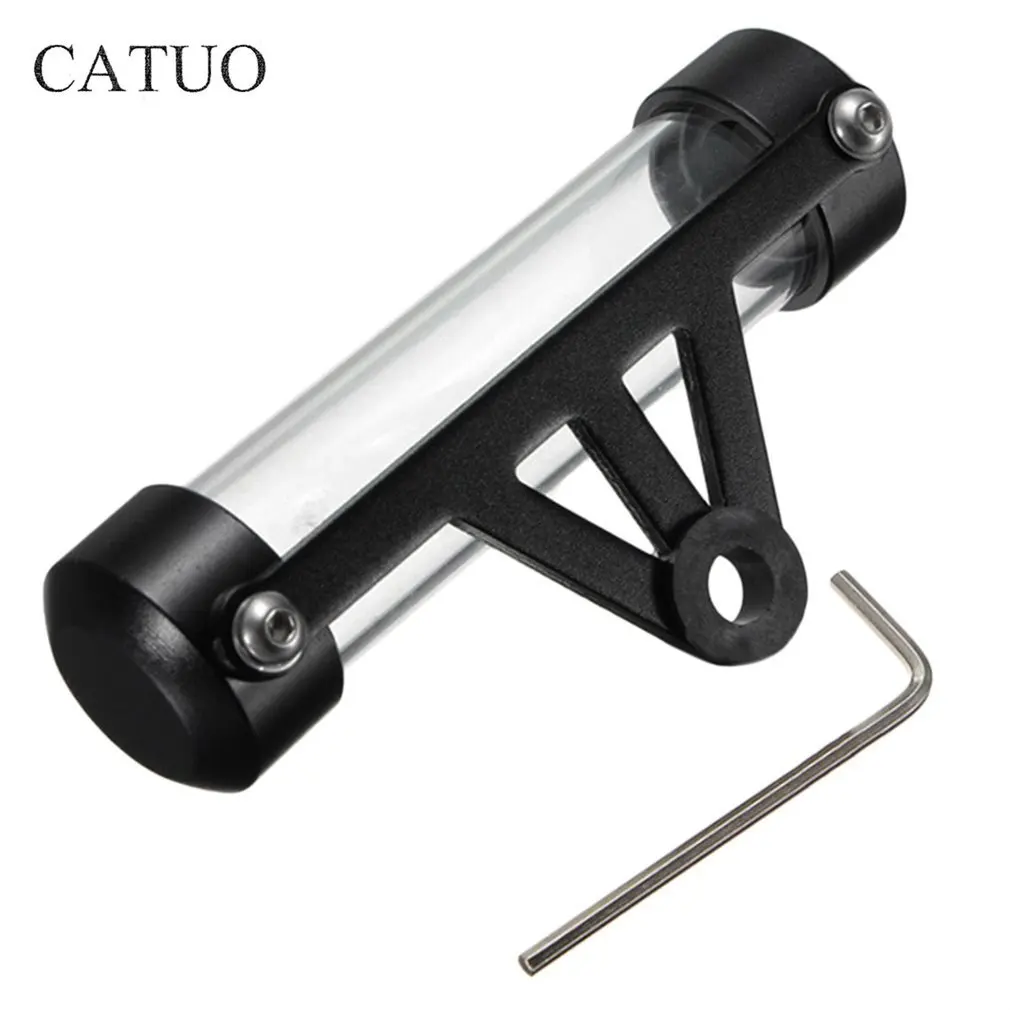 Newest Motorcycle Motorbike Tube Tax Disc Cylindrical Holder Frame with Screwdriver Waterproof Real Motorcycle Accessories