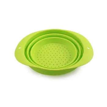 

Folding Silicone Strainer | Green 26x20x12 unfolded SIVITA