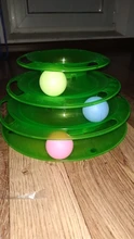 Three-Levels Tower-Tracks-Disc Ball Cat-Toys Interactive-Training-Amusement-Plate Cat-Intelligence