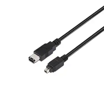 

Cable FireWire 400 de 4 pines a 6 pines 3 M Negro