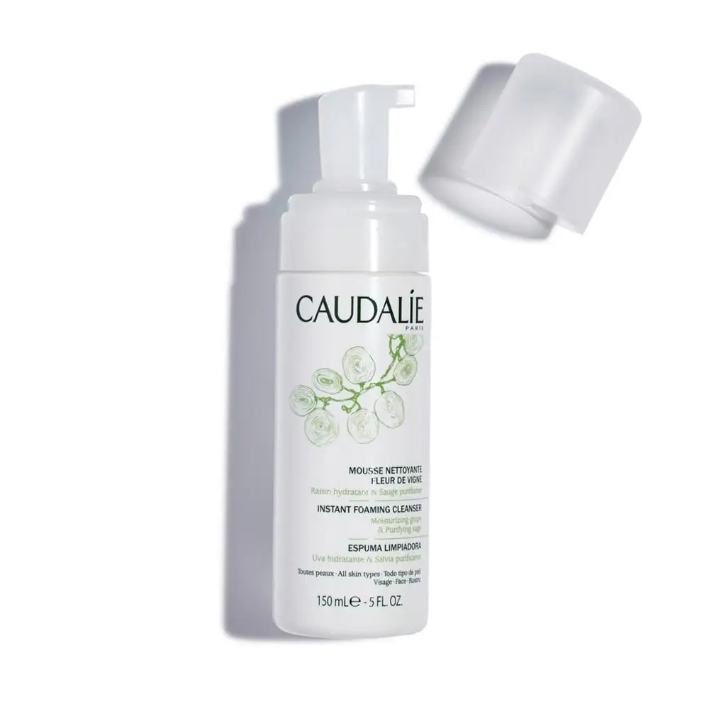 Caudalie Fleur de Vigne Очищающая пенка уход за лицом травяные высококачественные ингредиенты уход за кожей увлажняющее очищающее средство виноград