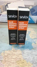 Sevich-espray de esencia para el crecimiento del cabello para hombres y mujeres, tratamiento para la pérdida del cabello, nutre las raíces, fácil de llevar, cuidado del cabello Germinal rápido, 30g