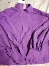 Blouses Women Vintage Top Big-Lantern-Sleeve Celmia Work Blusas Office Elegant Casual