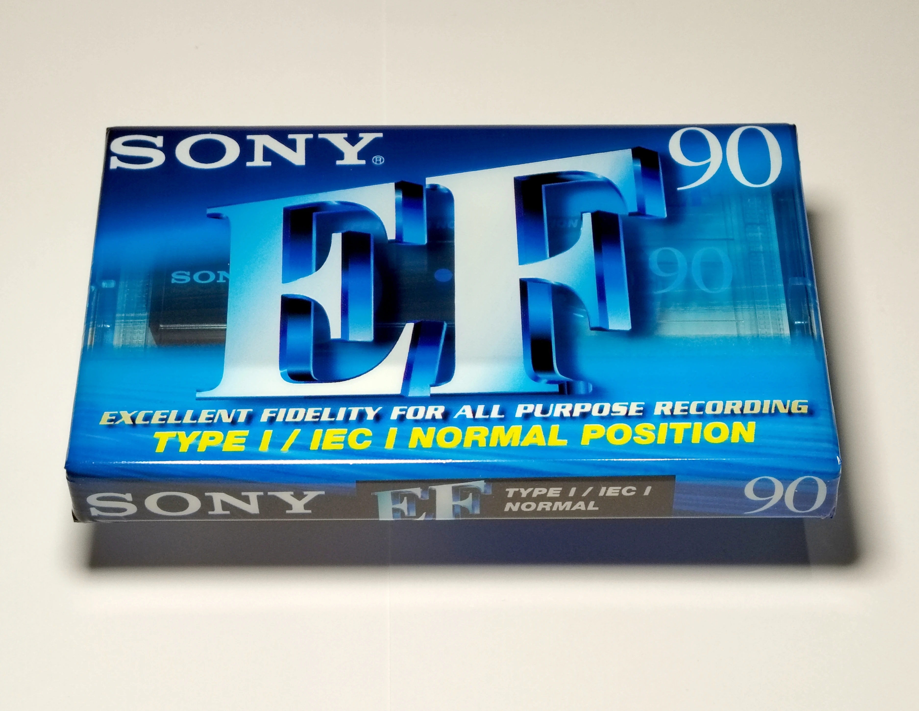 BANDE CASSETTE ORDINATEUR VIERGE SONY SOM 15 (1) (SCELLÉE