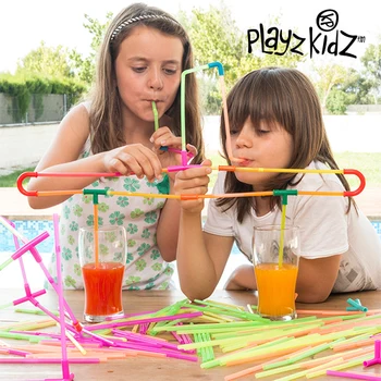 

Game drinking straws for drinking Playz Kidz (194 pieces)