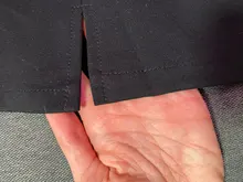 Minifalda con escote para mujer, minifalda abierta