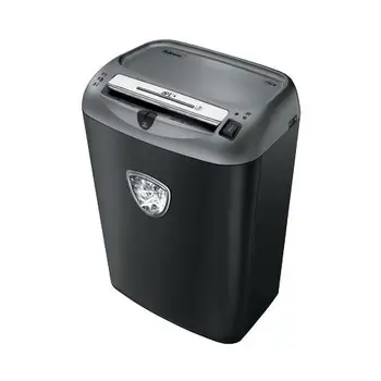 

Paper Shredder striped Powershred 70S with black color basket 27L cutting capacity 14 sheets and GrigioFELLOWES143.9