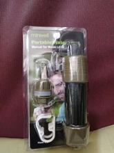 Miniwell-purificador personal para acampada, filtro de agua pajilla para suministros de supervivencia o emergencia, L630