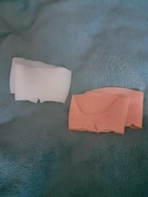 1 par de silicona Protector del dedo del pie protección de los pies de Ballet zapatos de tacón alto del Hallux Valgus protectora de Gel Protector herramienta de cuidado de masajes almohadilla del dedo del pie