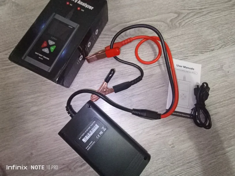 Отзыв о товаре Автомобильный тестер батареи KINGBOLEN BM580 12V 6V CCA Circut тестер Cranking зарядка инструменты BM550 Автомобильный анализатор батареи от пользователя A***v