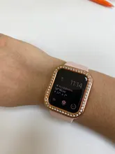 Protective-Case Bracelet-Accessories Bumper Cover-Series Apple Watch Diamond 38MM 42MM