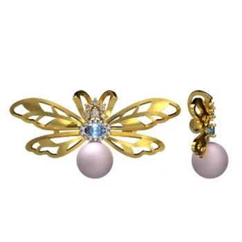 

000238-1342 brooch (au 585)