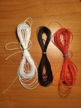 Correa de cuerda de rosca encerada de 0,5-2,5mm, collar, cuentas de cuerda para fabricación de joyería, pulsera Shamballa Diy, novedad