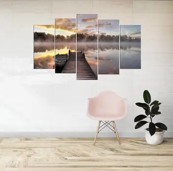 

Coastal Views 5 Piece Mdf Table