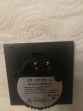 Glass-Switch-Panel Controler Touch-Switch Fire-Line Minitiger Smart Home 3-Gang Single