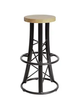

ALUTRUSS Bar Stool, curved black