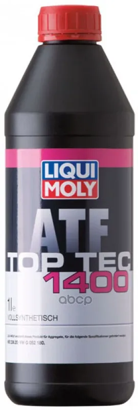 Масло Трансмиссионное Liqui Moly 1л Нс-Синтетика Cvt Top Tec Atf 1400 Liqui Moly 8041 Liqui moly арт. 8041
