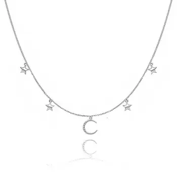 

Pendant chest Crescent with stars